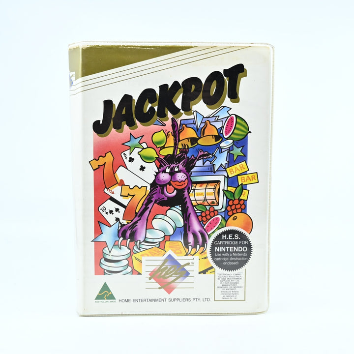 Jackpot  - Piggy Back Cartridge - H.E.S / NES Game - PAL