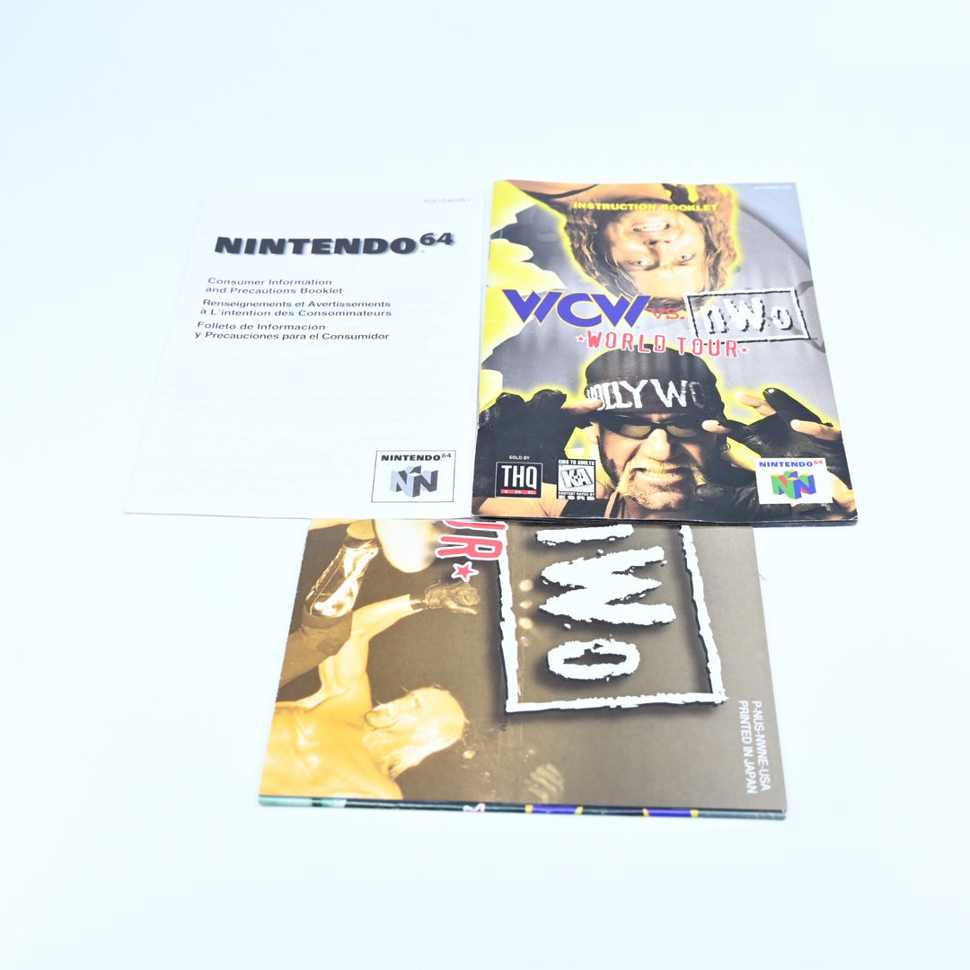 WCW vs. nWo World Tour - N64 / Nintendo 64 Boxed Game - NTSC - FREE POST!