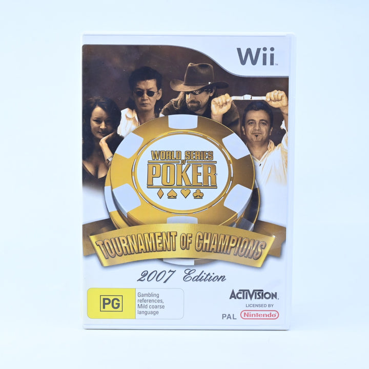 World Series Poker Tournament Of Champions 2007 Edition - Nintendo Wii Game