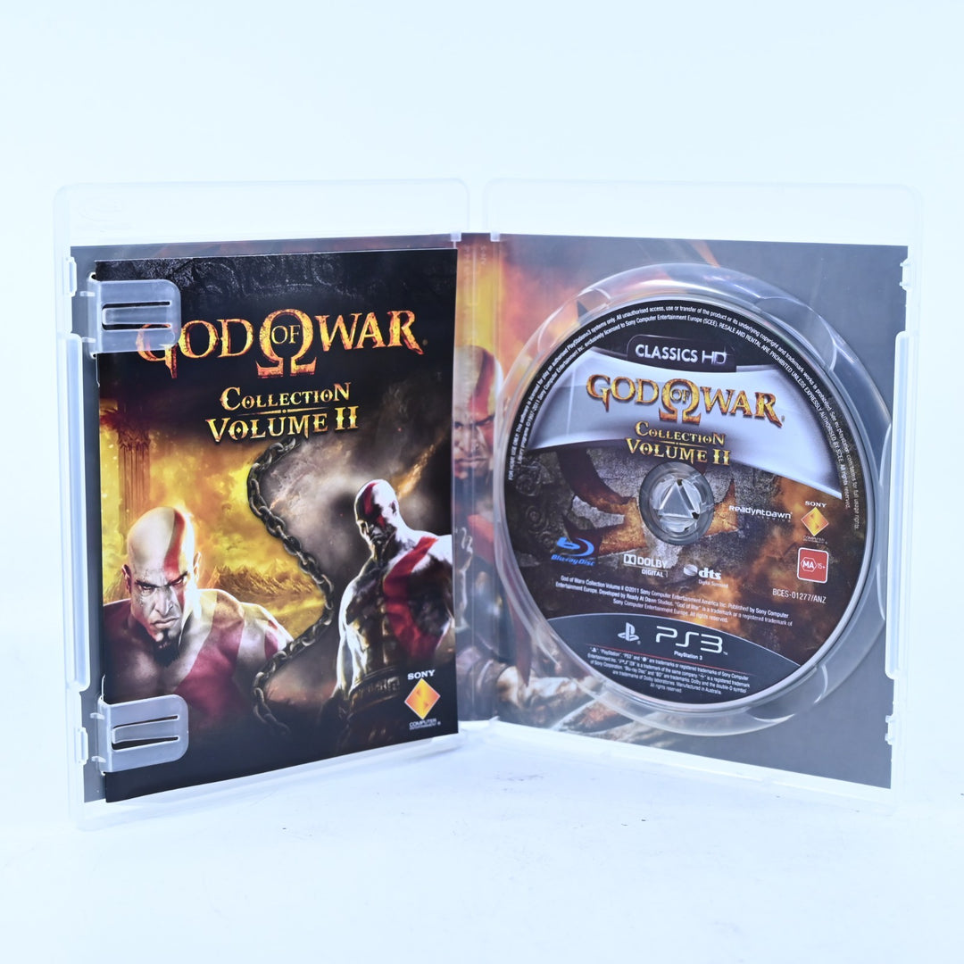God of War Collection Volume II - Playstation 3 / PS3 Game + Manual - MINT DISC!