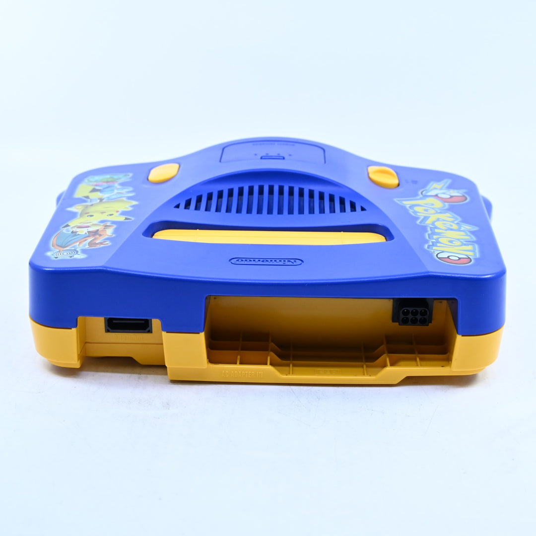 Limited Edition Pokemon Console - N64 / Nintendo 64 Console - PAL