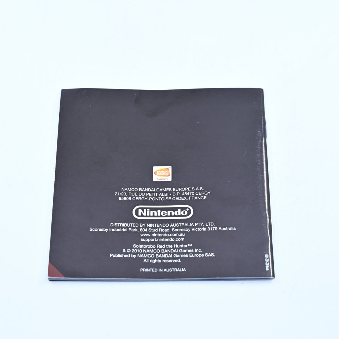 Solatorobo: Red the Hunter Manual - AUS PAL - Nintendo DS Accessory - FREE POST!