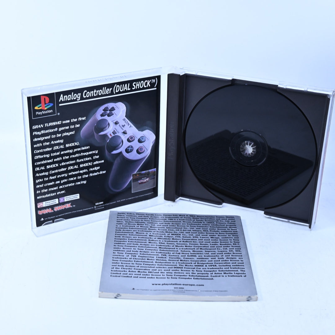 Gran Turismo - Sony Playstation 1 / PS1 Game + Manual - PAL - MINT DISC!