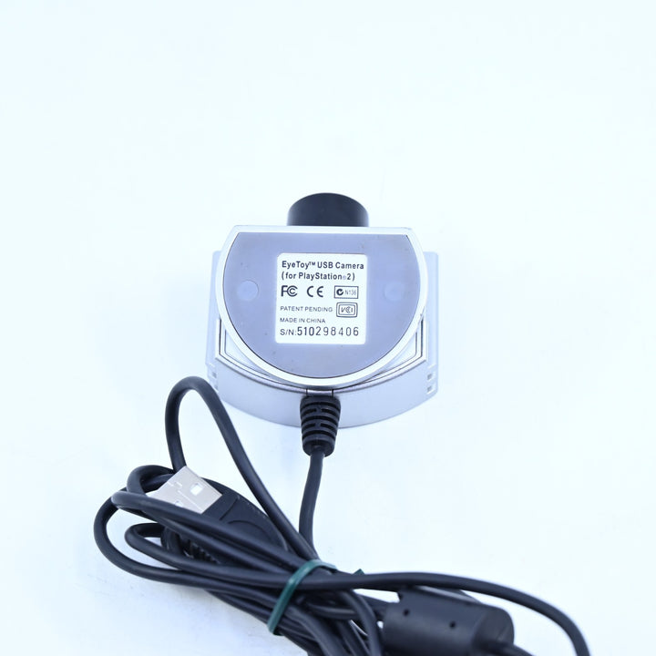 Silver Eye Toy Camera - Sony Playstation 2 / PS2 Accessory - FREE POST!