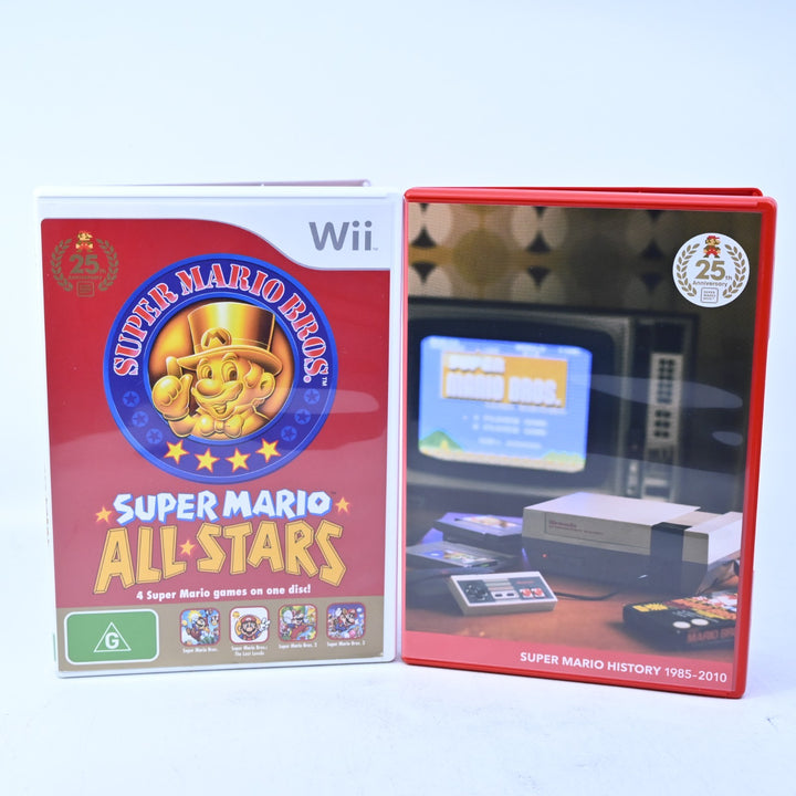 Super Mario All-Stars 25th Anniversary Edition - Nintendo Wii Game + Manual