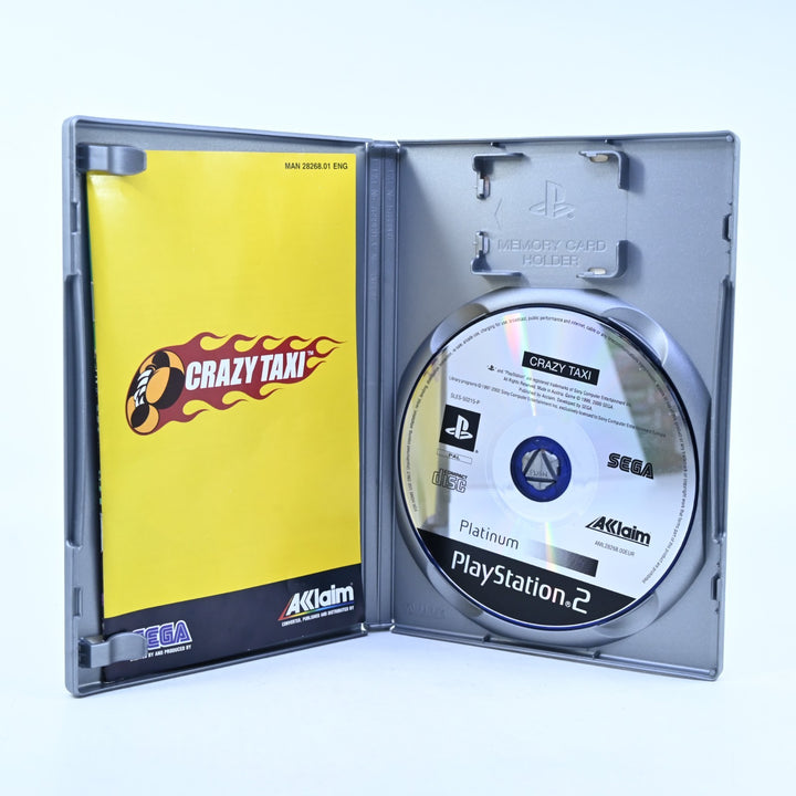 Crazy Taxi - Sony Playstation 2 / PS2 Game + Manual - PAL - MINT DISC!