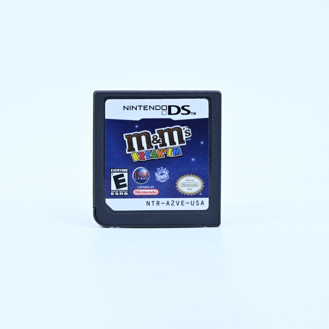 M&M's Break'em - Nintendo DS Game - Cartridge Only - REGION FREE - FREE POST!