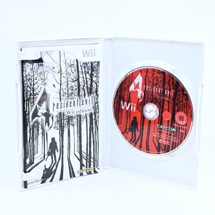Resident Evil 4 Wii Edition - Nintendo Wii Game + Manual - PAL - MINT DISC!
