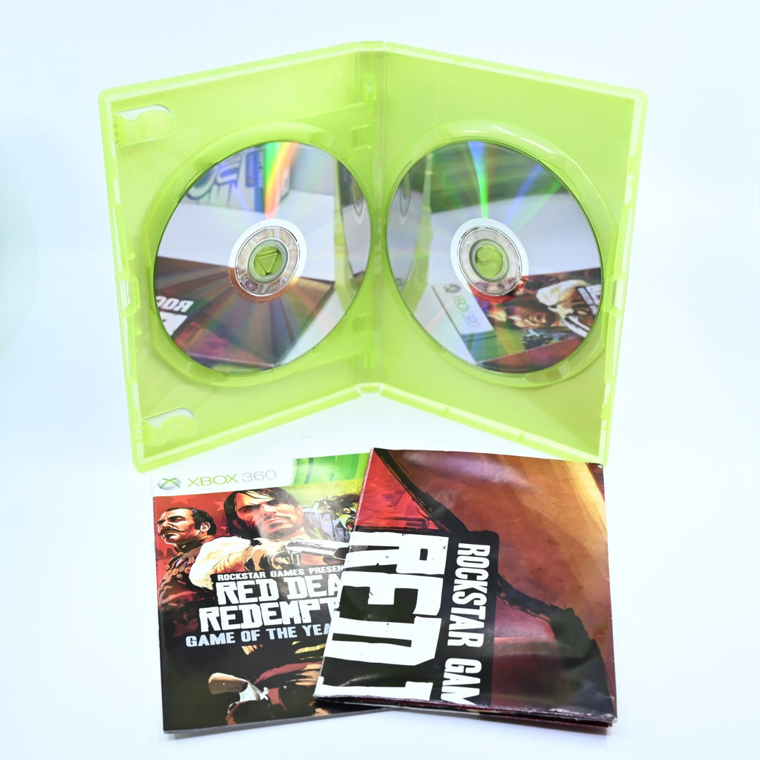 Red Dead Redemption: GOTY - Xbox 360 Game + Map - PAL - MINT DISC!