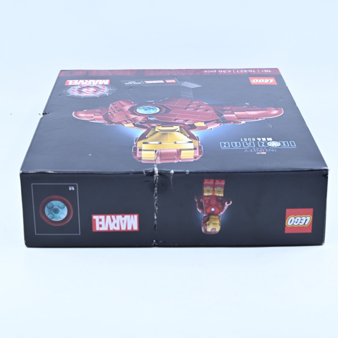 SEALED! LEGO 76327 Marvel - Infinity Saga Iron Man MK4 Bust - Toy