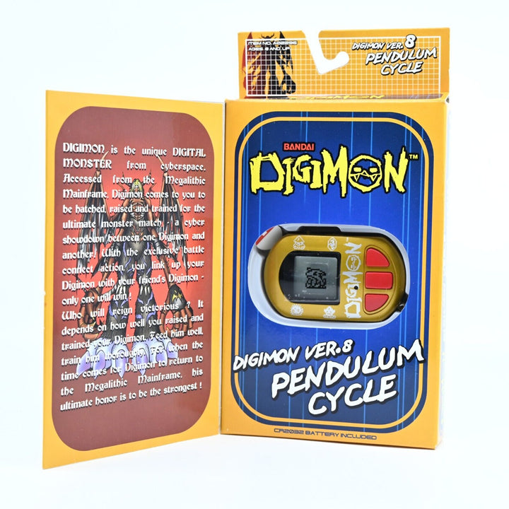 AS NEW! Gold - Bandai Digivice - Digimon Ver. 8 - Pendulum Cycle - RARE!