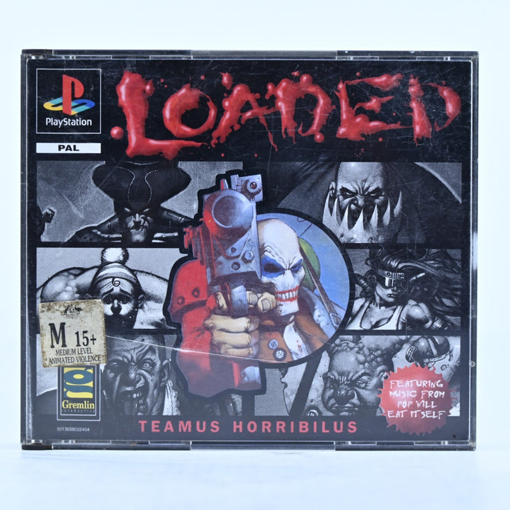 Loaded - Sony Playstation 1 / PS1 Game + Manual - PAL - MINT DISC!