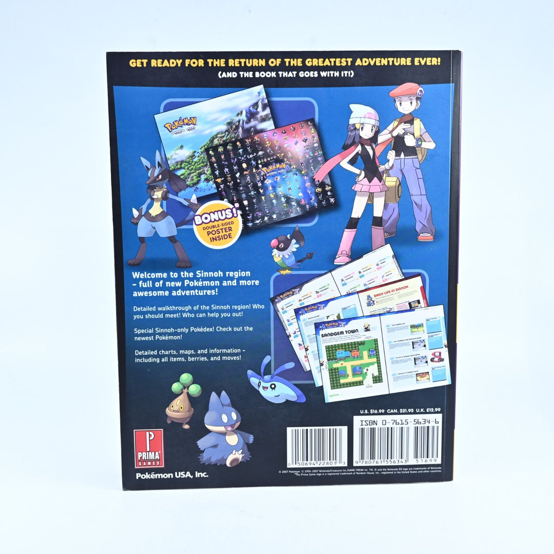 Pokemon Diamond & Pearl: Vol 1 - With Poster - Official Strategy Guide by Prima