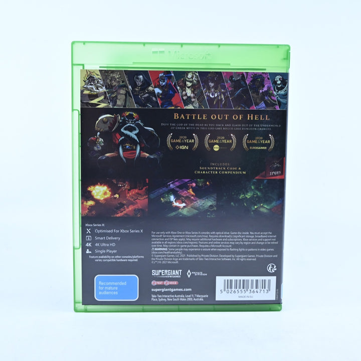 Hades - Xbox One Game / Xbox Series X|S - FREE POST!