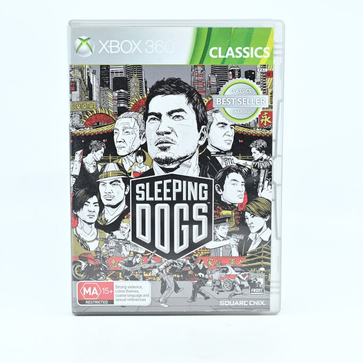 Sleeping Dogs - Xbox 360 Game + Manual - PAL - FREE POST!