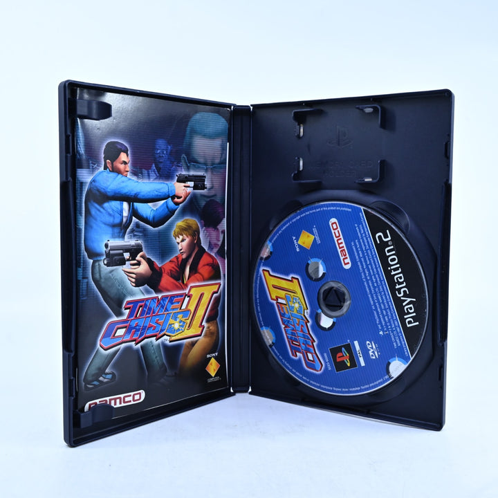 Time Crisis II - Sony Playstation 2 / PS2 Game + Manual - PAL - MINT DISC!