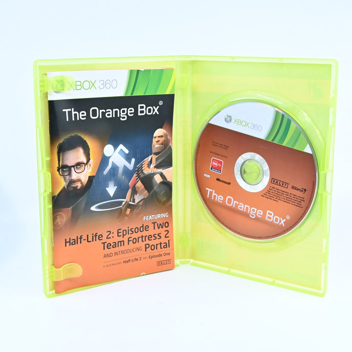 The Orange Box - Xbox 360 Game + Manual - PAL - MINT DISC!