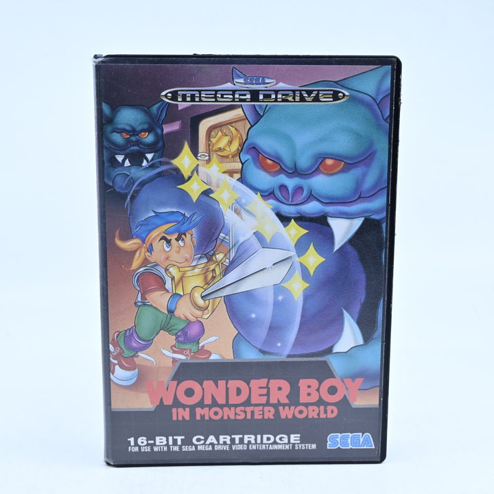 Wonder Boy in Monster World - Sega Mega Drive Game - No Manual - PAL