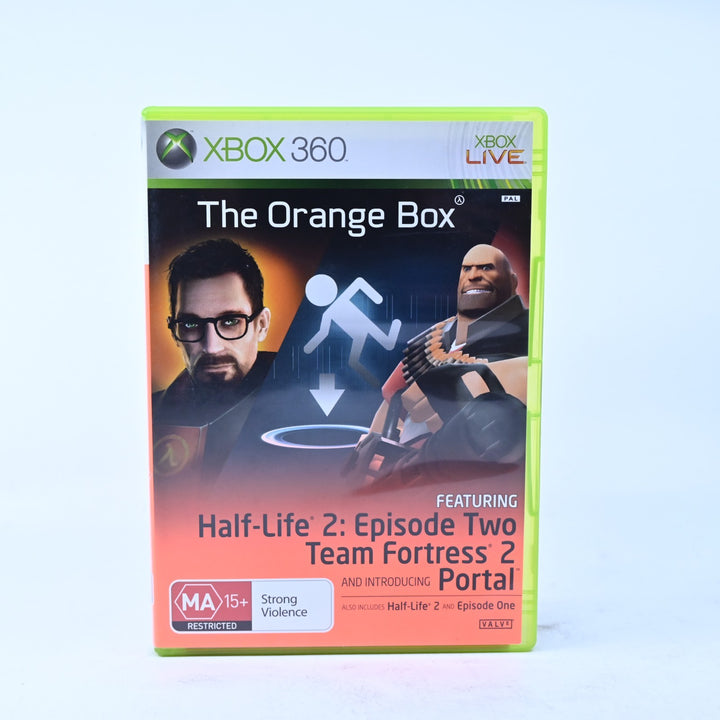 The Orange Box - Xbox 360 Game + Manual - PAL - MINT DISC!