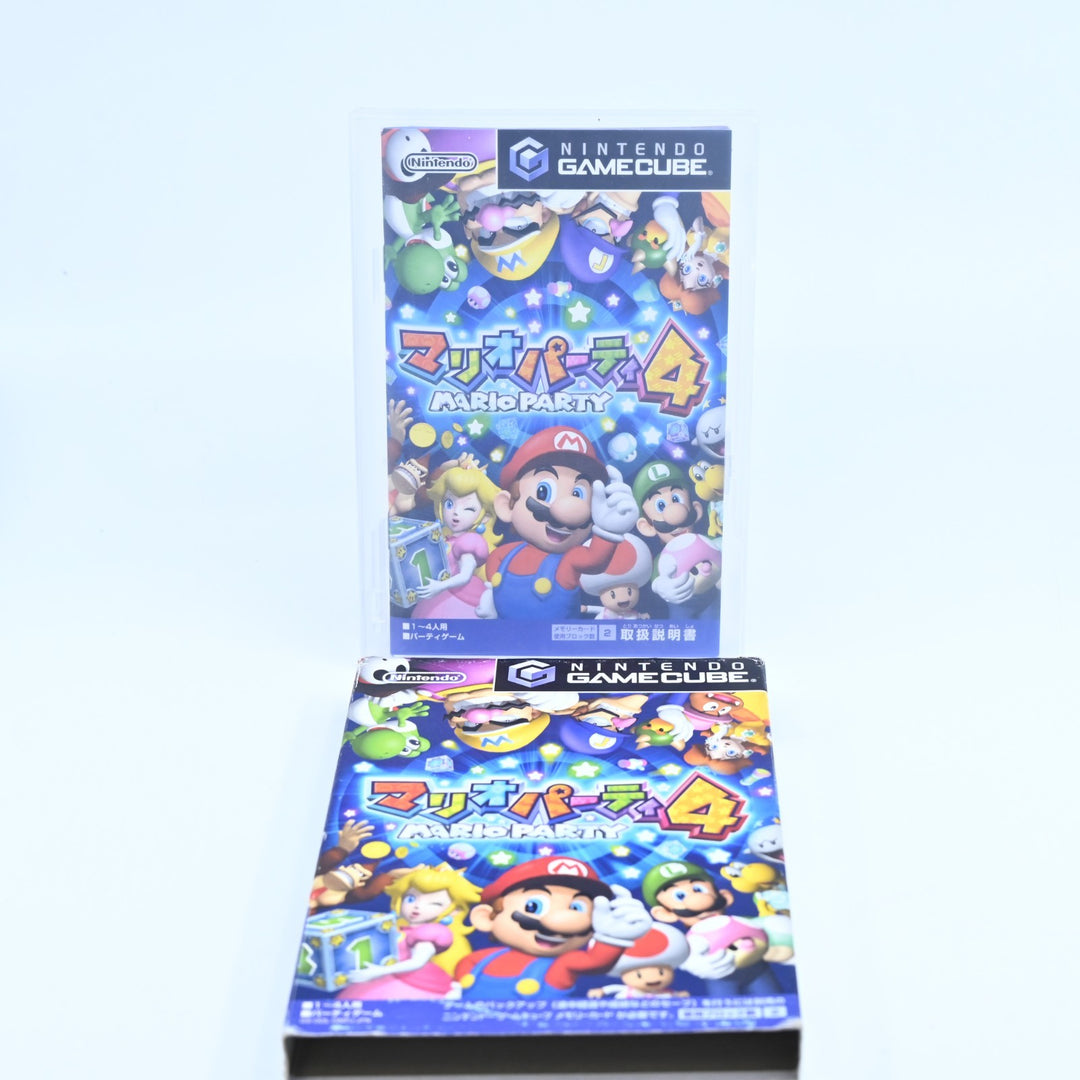 Mario Party 4 - Nintendo Gamecube Game + Manual - NTSC-J - FREE POST!