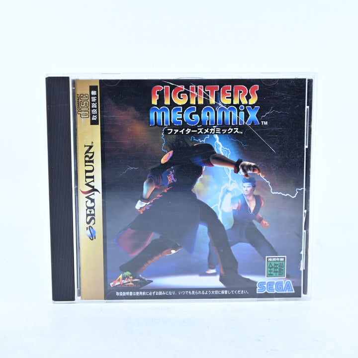 Fighters Megamix - Sega Saturn Game + Manual - NTSC-J - MINT DISC!
