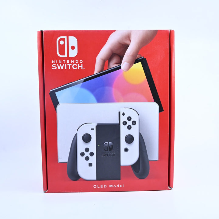 White - Nintendo Switch OLED Boxed Console - PAL - FREE POST!
