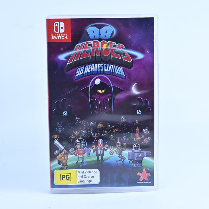 88 Heroes: 98 Heroes Edition - Nintendo Switch Game - FREE POST!