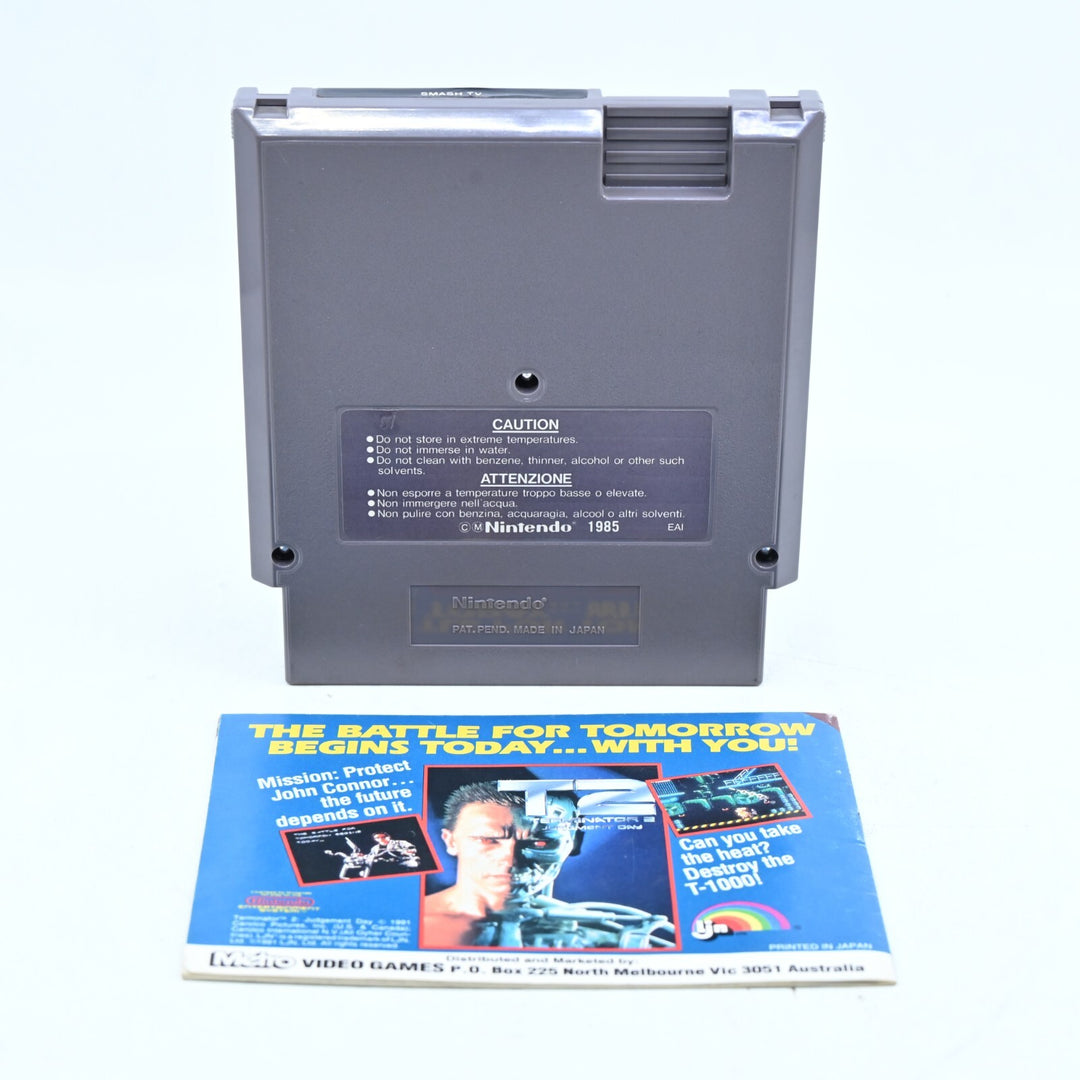 Smash T.V. + Manual - Nintendo Entertainment System / NES Game - PAL