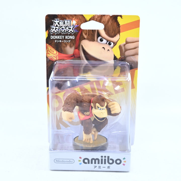 SEALED! Donkey Kong Amiibo No. 04 - Super Smash Bros. - Toy - FREE POST!