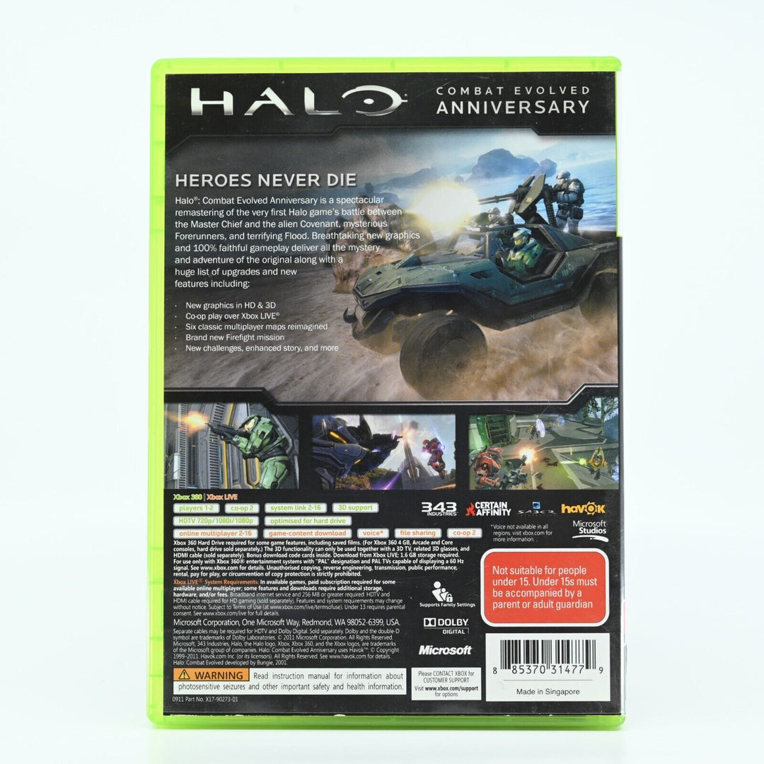 Halo - Combat Evolved Anniversary - Xbox 360 Game - PAL - FREE POST!