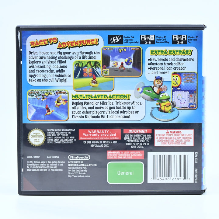 Diddy Kong Racing - Nintendo DS Game - PAL + Manual - FREE POST!