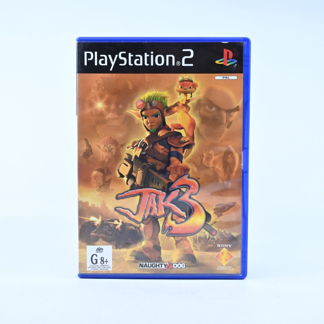 Jak 3 - Sony Playstation 2 / PS2 Game + Manual - PAL - MINT DISC!