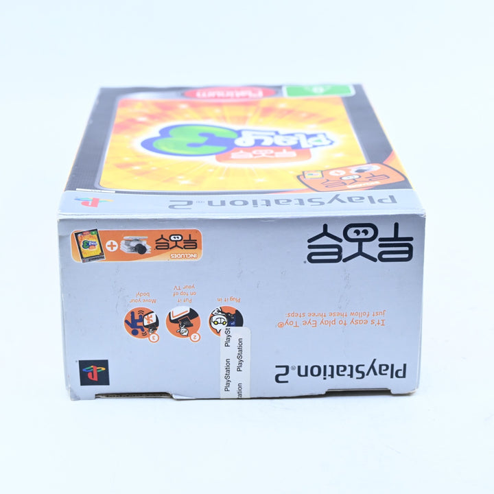 EyeToy Play 3 Camera Bundle - Sony Playstation 2 / PS2 Game + Manual - PAL