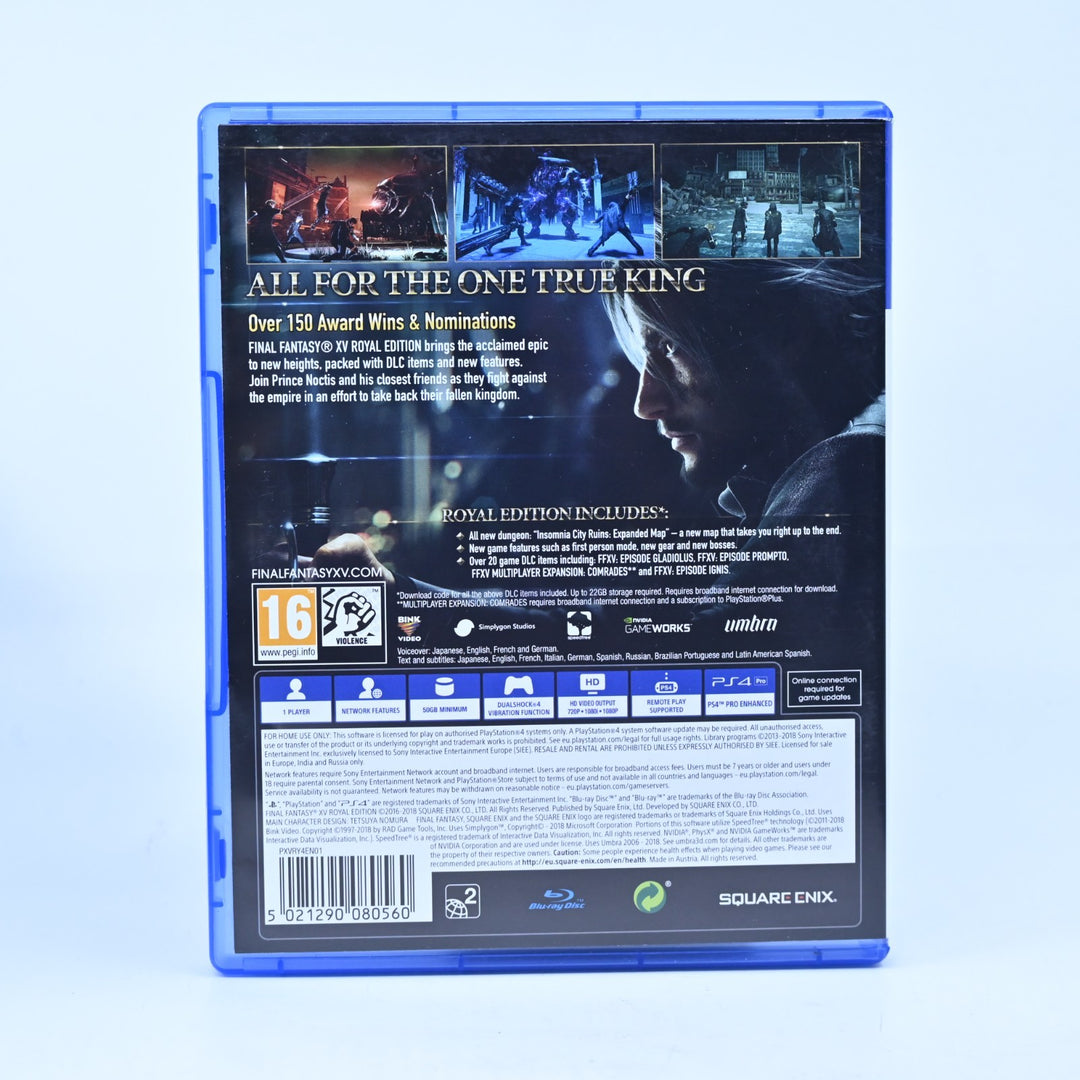Final Fantasy XV - Royal Edition - Sony Playstation 4 / PS4 Game - FREE POST!