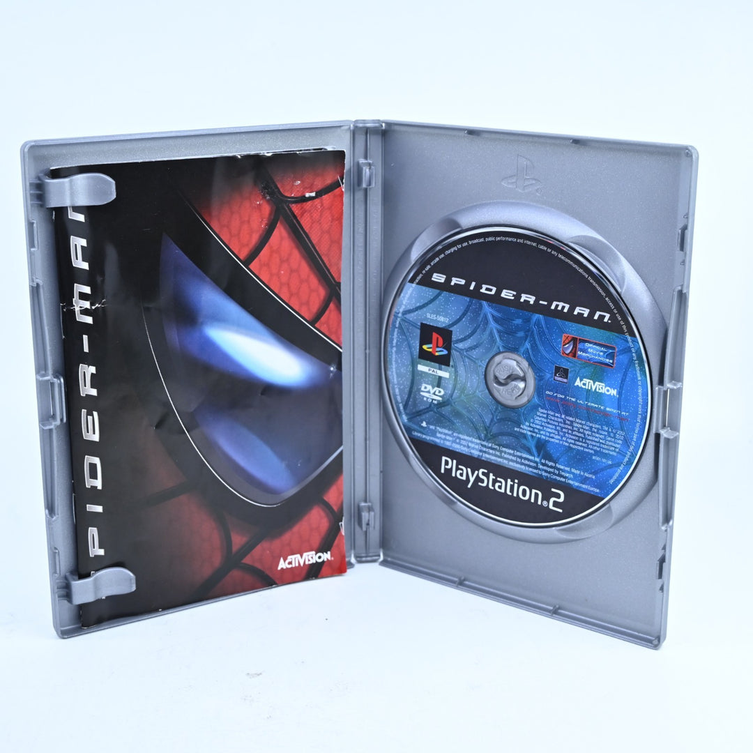 Spider-Man - Sony Playstation 2 / PS2 Game + Manual - PAL - MINT DISC!