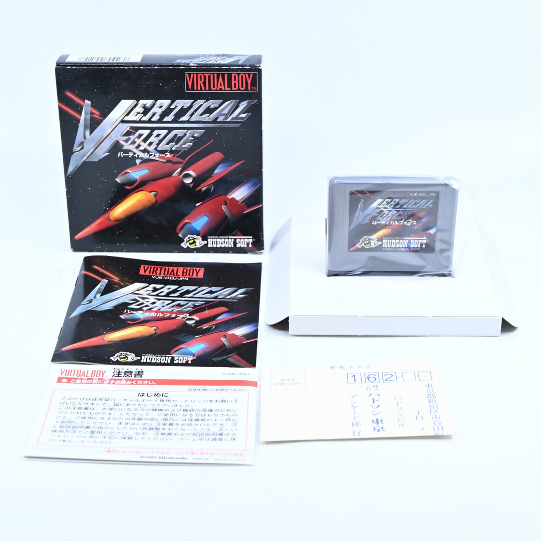 Virtual Force - Nintendo Virtual Boy Boxed Game - NTSC-J - FREE POST!
