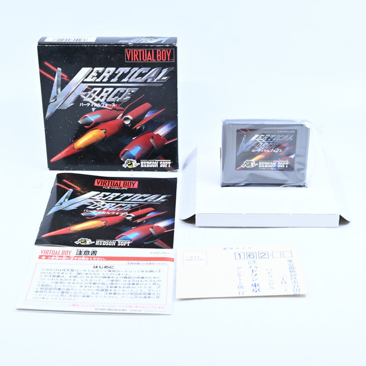 Virtual Force - Nintendo Virtual Boy Boxed Game - NTSC-J - FREE POST!