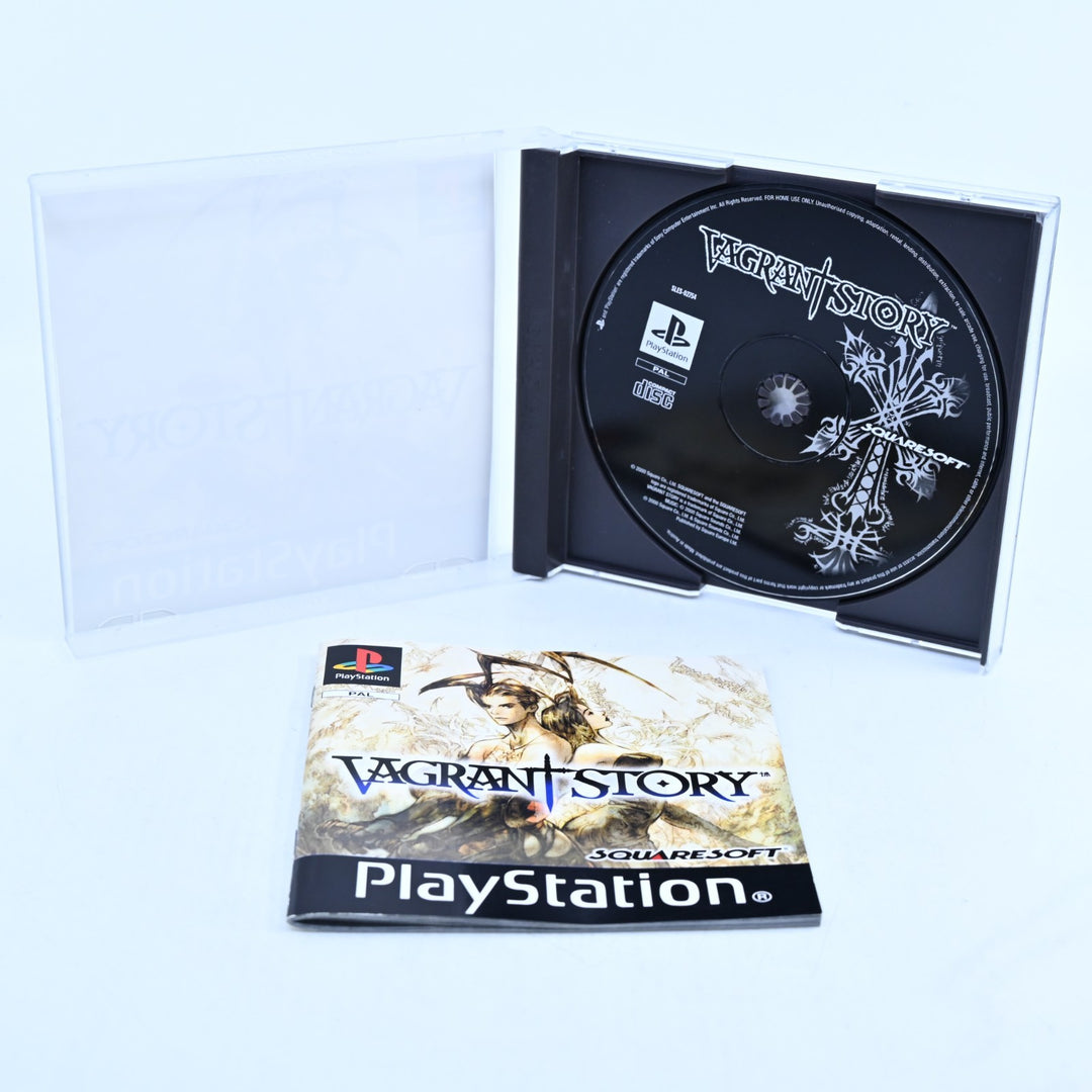 Vagrant Story - Sony Playstation 1 / PS1 Game + Manual - PAL
