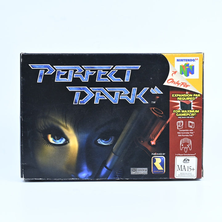 Perfect Dark - N64 / Nintendo 64 Boxed Game - PAL - FREE POST!