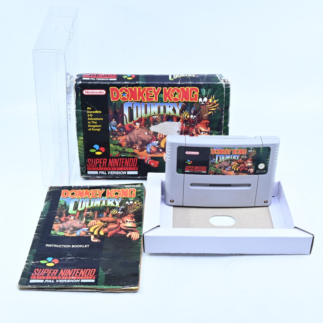 Donkey Kong Country - Super Nintendo/ SNES Boxed Game - PAL