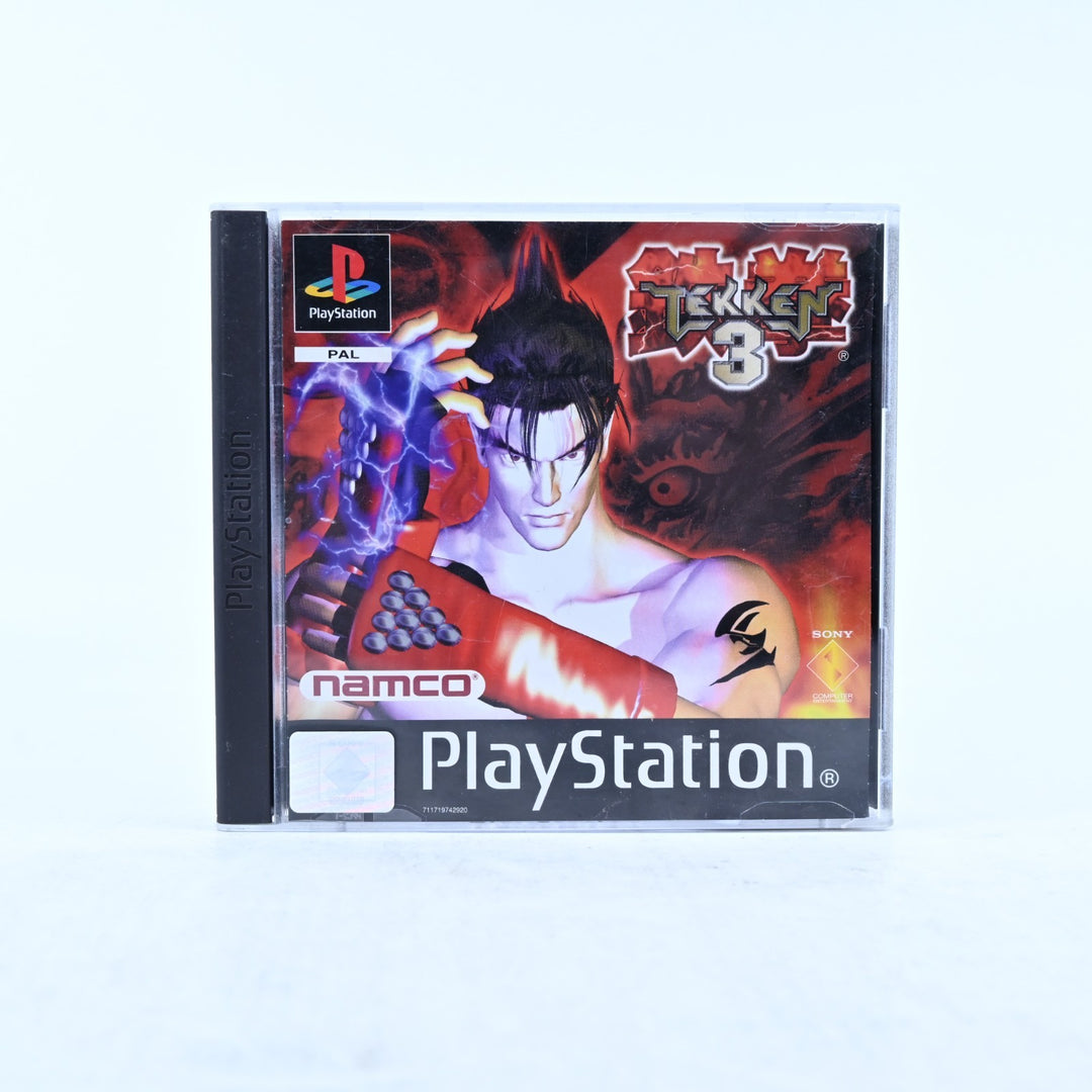 Tekken 3 - Sony Playstation 1 / PS1 Game + Manual - PAL - MINT DISC!