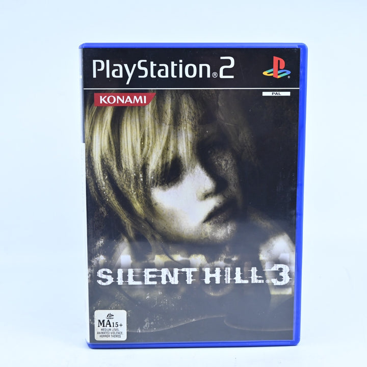 Silent Hill 3 - Sony Playstation 2 / PS2 Game + Manual - PAL - MINT DISC!