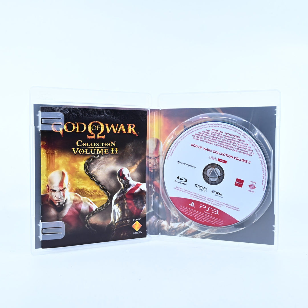 God of War Collection Volume II - PROMO DISC - PS3 Game + Manual