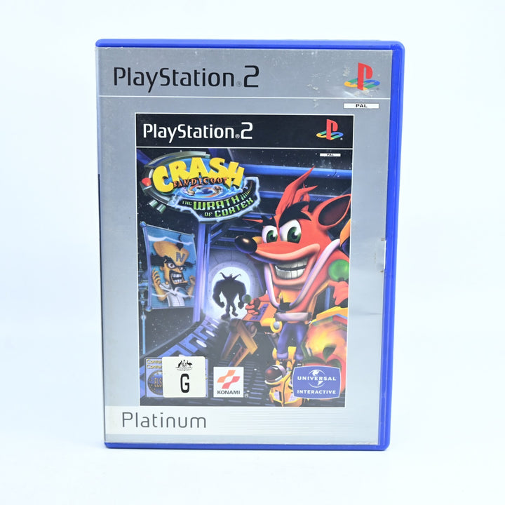 Crash Bandicoot: The Wrath of Cortex - Sony Playstation 2 / PS2 Game + Manual