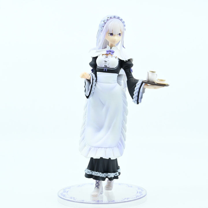 Re Zero - Emilia Maid Figure Ver. - Ichiban Kuji B - Anime Figure - Bandai