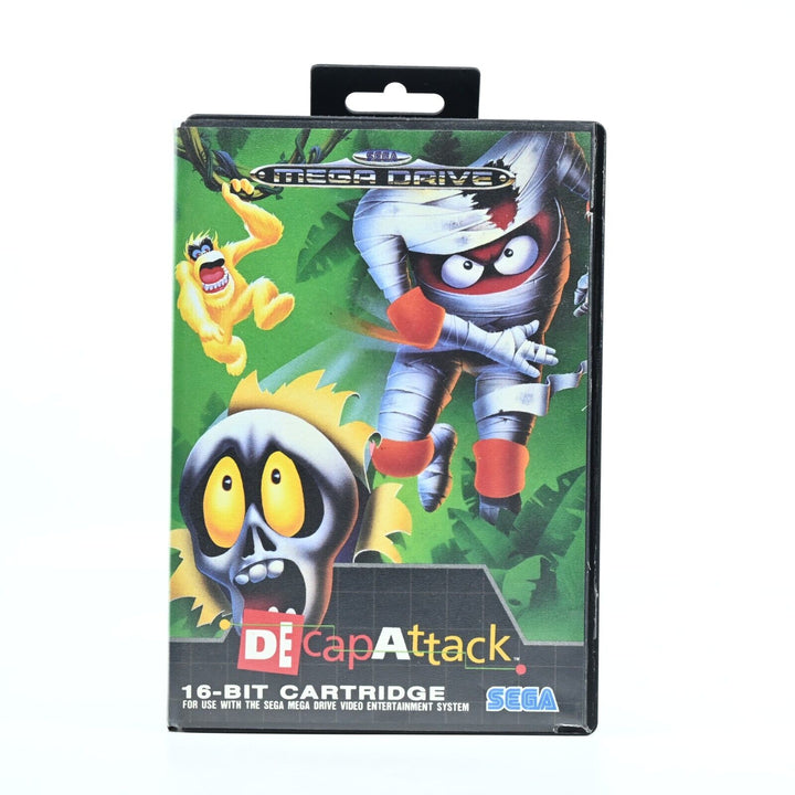 Decap Attack + Manual - Sega Mega Drive Game - PAL - FREE POST!