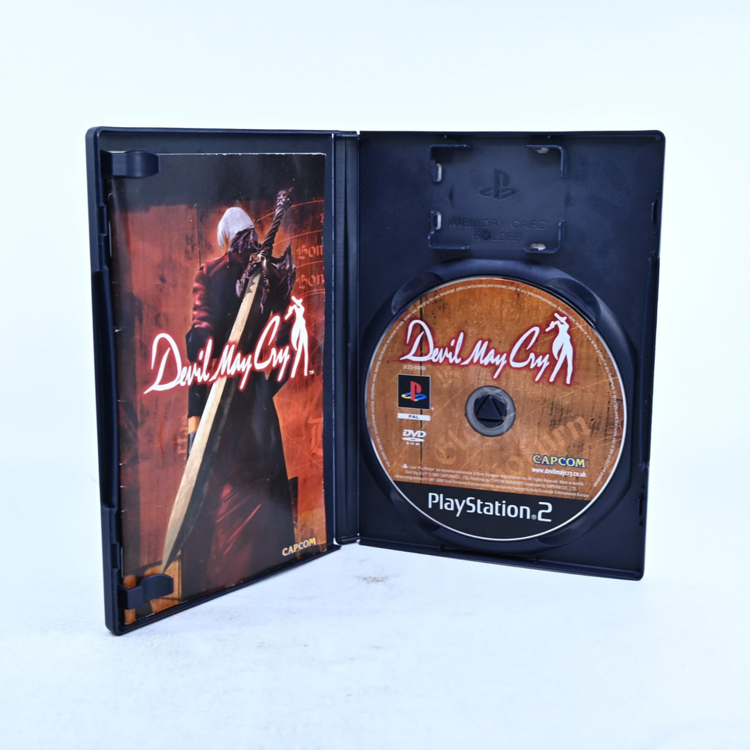 Devil May Cry - Sony Playstation 2 / PS2 Game + Manual - PAL - MINT DISC!