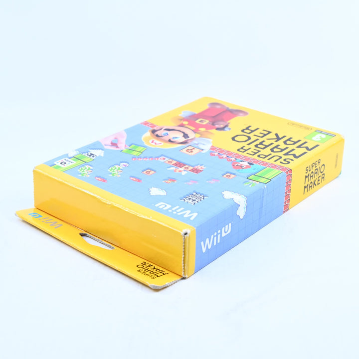 Super Mario Maker - Nintendo Wii U Game + Artbook - PAL - FREE POST!