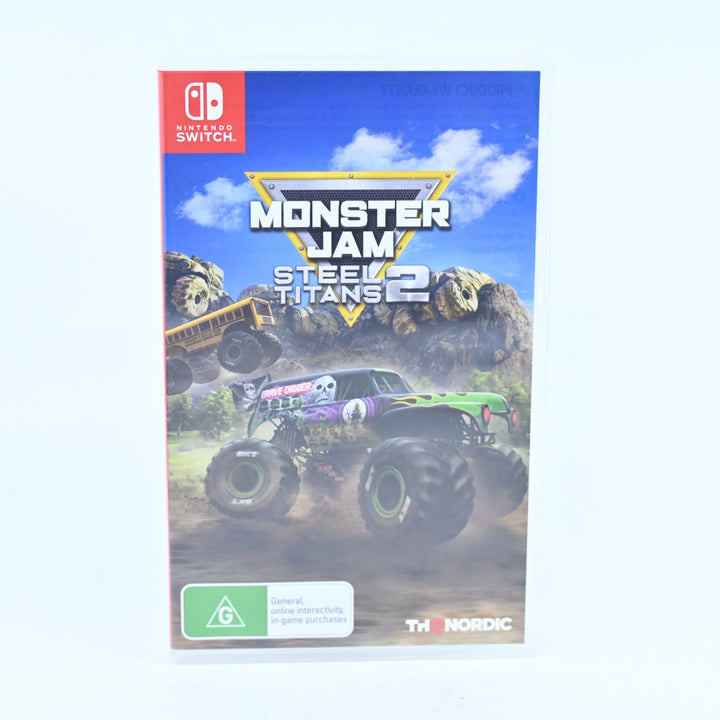 Monster Jam: Steel Titans 2 - Nintendo Switch Game - FREE POST!