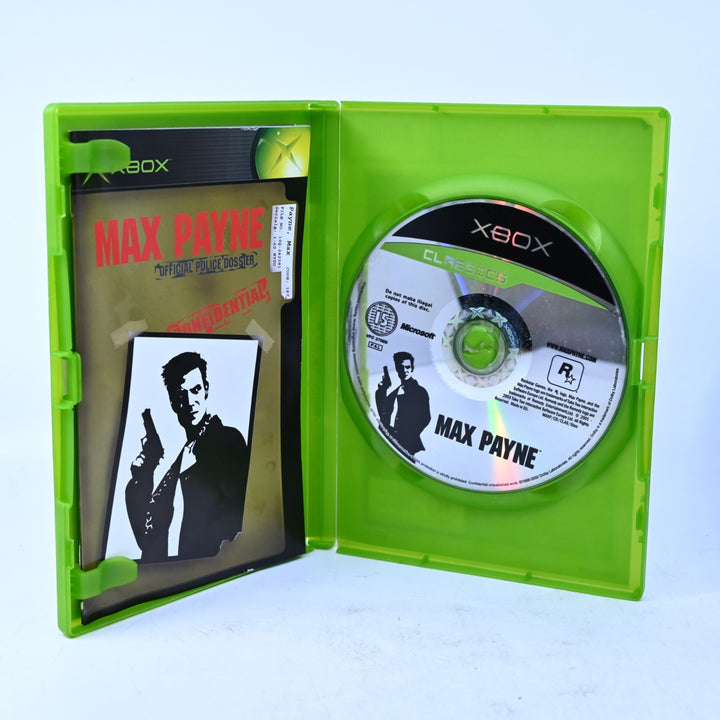 Max Payne - Original Xbox Game + Manual - PAL - MINT DISC!
